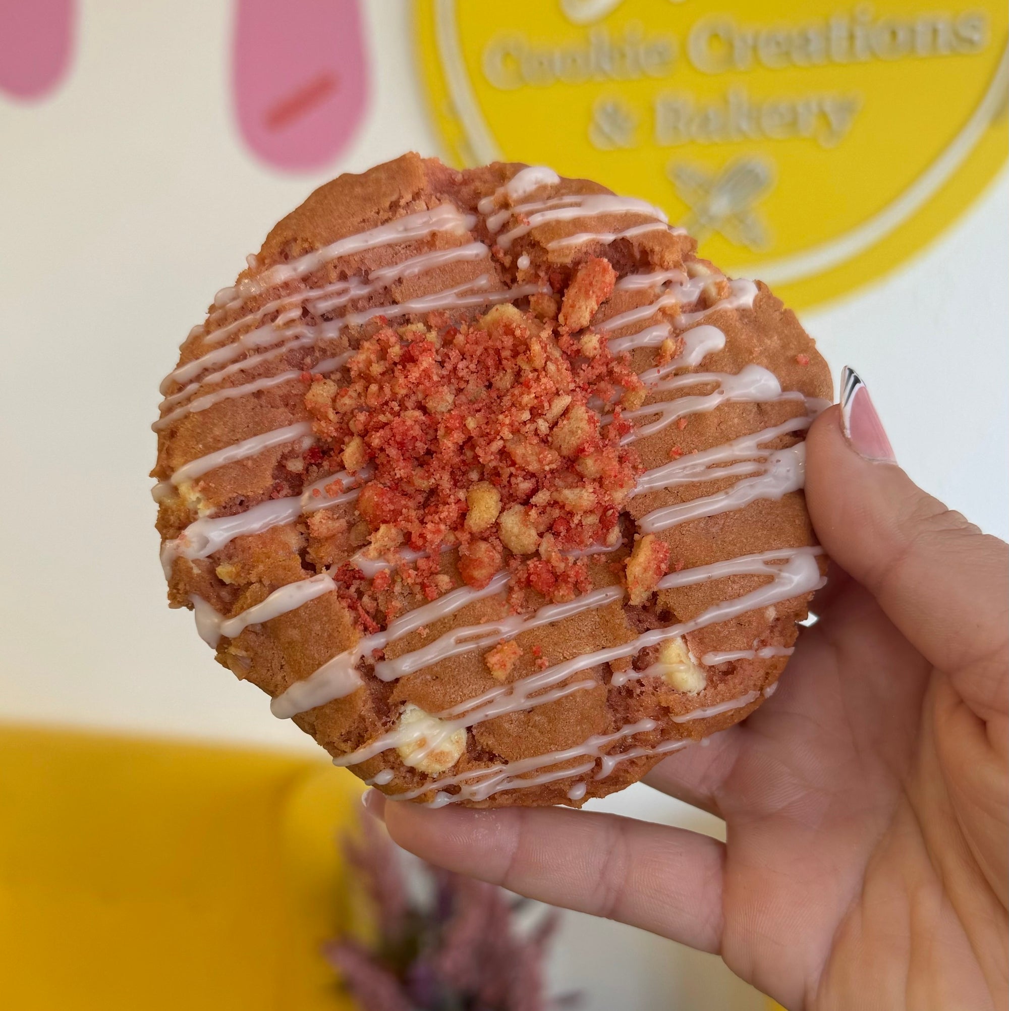 Strawberry Crunch Cookie